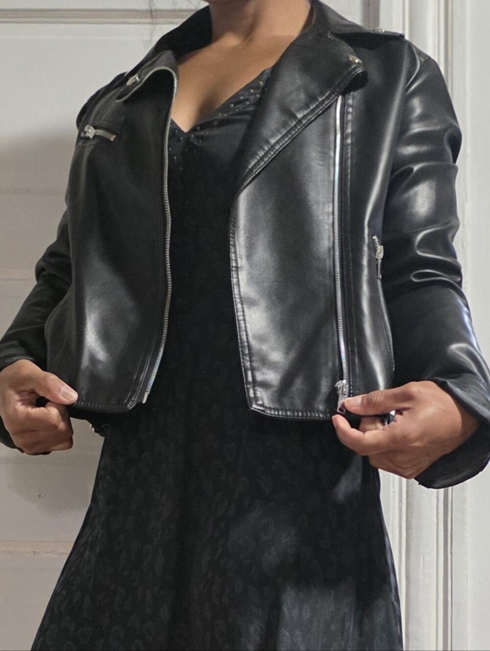 NWOT leather jacket Size M